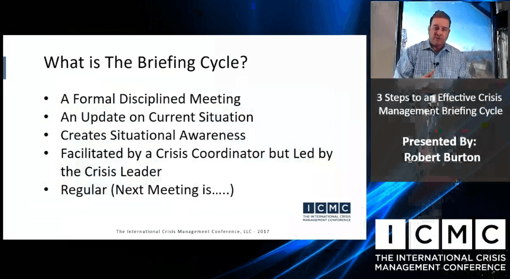 3 Steps to an Effective Crisis Management Briefing Cycle