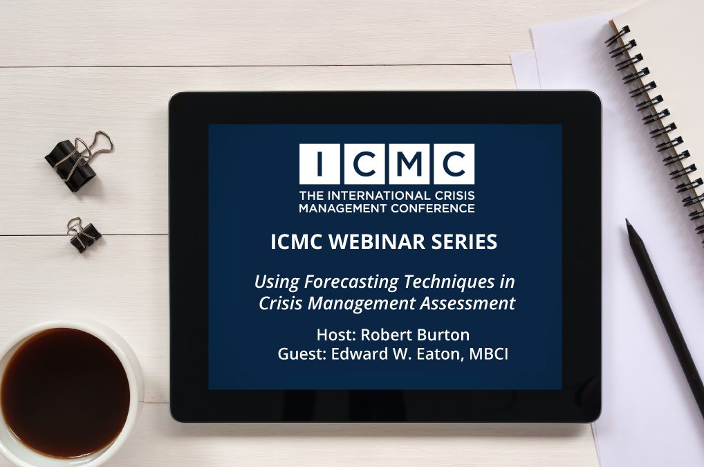 Webinar Video Clip: Using Forecasting Techniques in Crisis Management Assessment