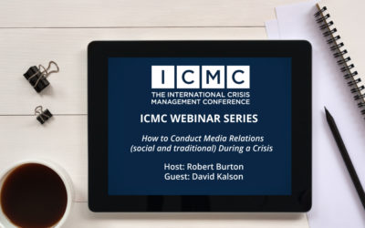 Webinar Video Clip: How to Conduct Media Relations During a Crisis