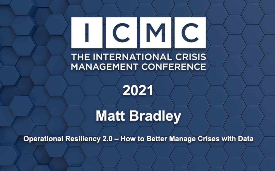Operational Resiliency 2.0 – How to better manage crises with data