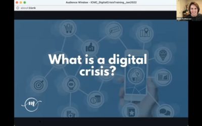 Webinar Video Clip: Your Next Crisis Will Be a Digital Crisis: 5 Ways to Prepare