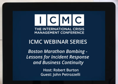Boston Marathon Bombing Lessons for Incident Response and Business Continuity