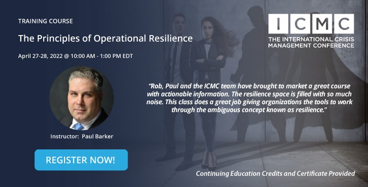 VIDEO BLOG: Build a More Resilient Organization – An Interview with Paul Barker
