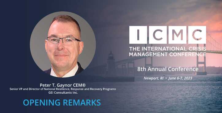 Pete Gaynor to Again Deliver Opening Remarks at ICMC 2023