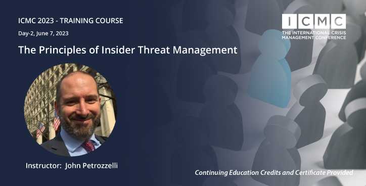 Insider Threat Management Workshop at ICMC 2023