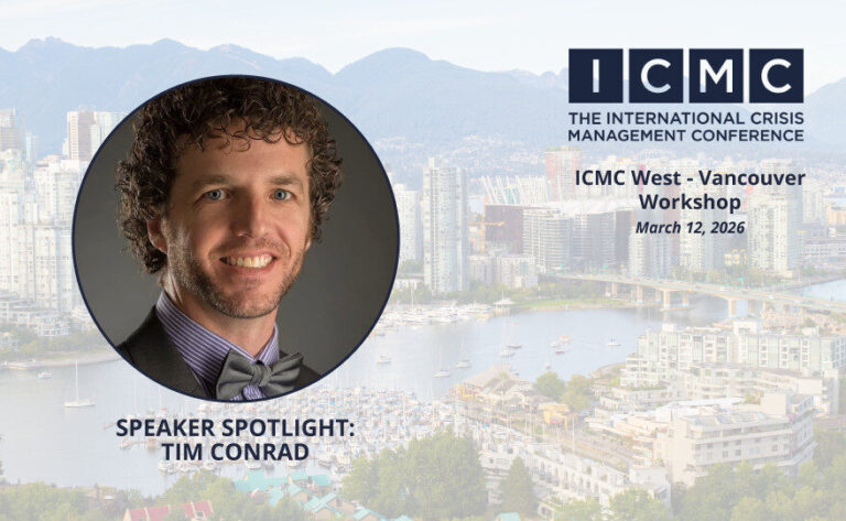 ICMC West – Vancouver Workshop: Speaker Spotlight – Tim Conrad