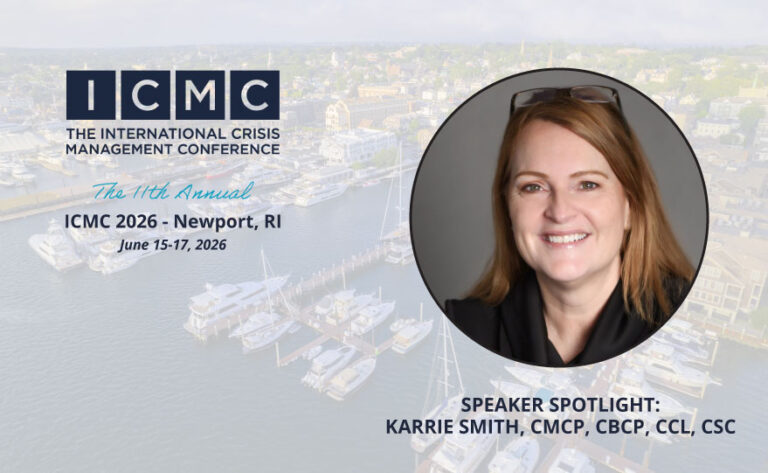 ICMC 2026: Speaker Spotlight – Karrie Smith, CMCP, CBCP, CCL, CSC