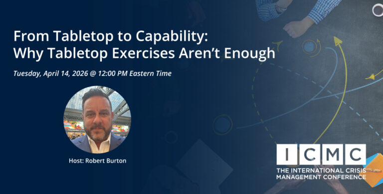 Webinar Video Clip – From Tabletop to Capability: Why Exercises Aren’t Enough